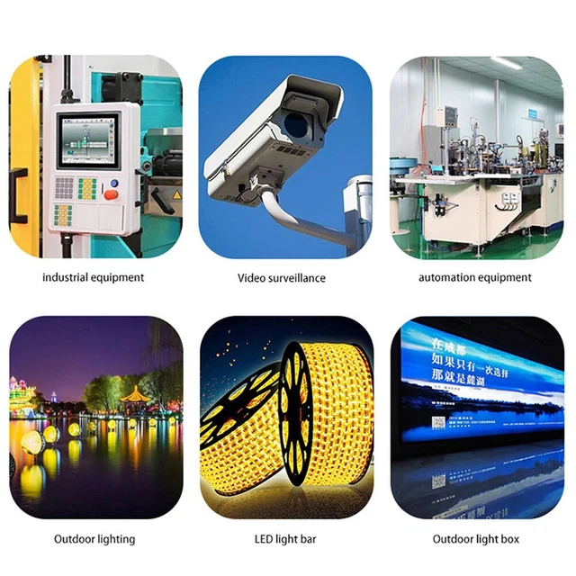 Industrial Grade LED Transformer With Aluminum Housing And IP67 Rating