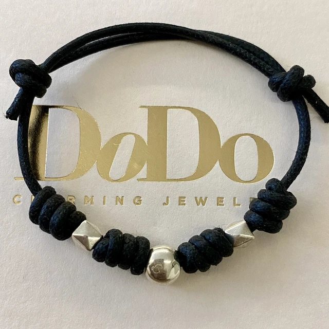 DODO POMELLATO BRACCIALE Nero Pepita Stud Borchie Argento Fuori Produz Originale EUR 65 00 PicClick IT