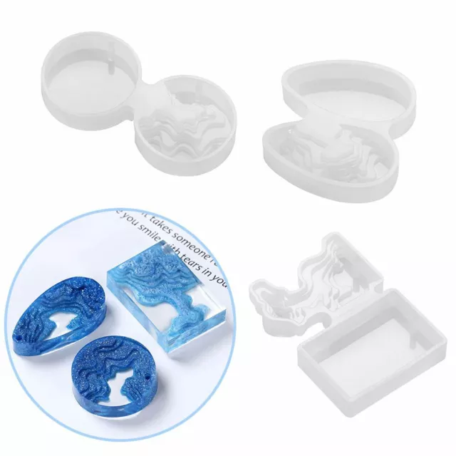 Outil de bijouterie Moule en résine Moule en silicone Ultraviolet Epoxy Resin