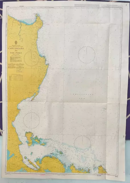 Admiralty 4412 Cape Engano To Yog Point Philippine Lazon-North & East Coast Map