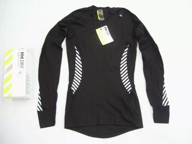 Performance Thermal Top Helly Hansen Black Baselayer Womens Ladies Hh Dry