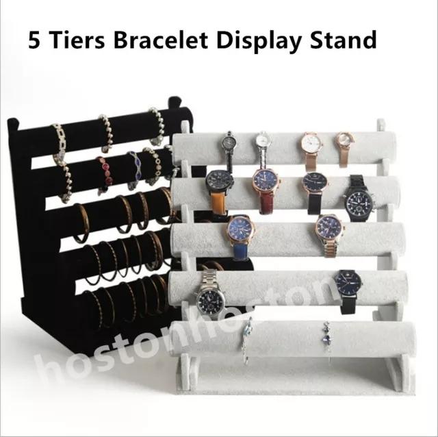 5 Tiers Bracelet Watch Holder Stand