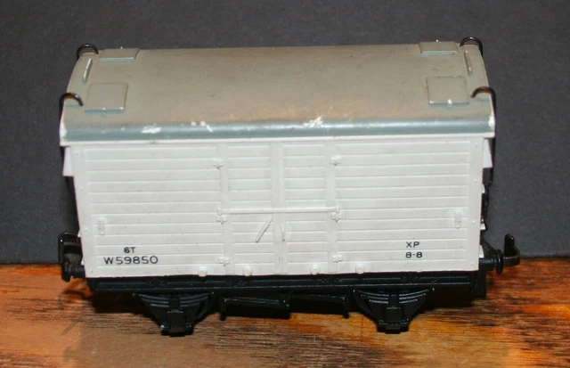 Old Hornby Dublo Meccano England OO Gauge Railway Train Trailer Wagon 6T W59850