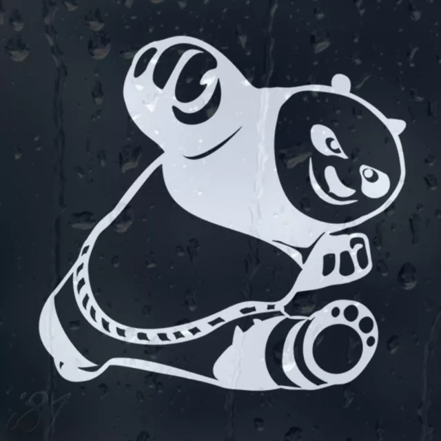 Kung Fu Panda Car Decal Vinyl Sticker For Bumper Widow