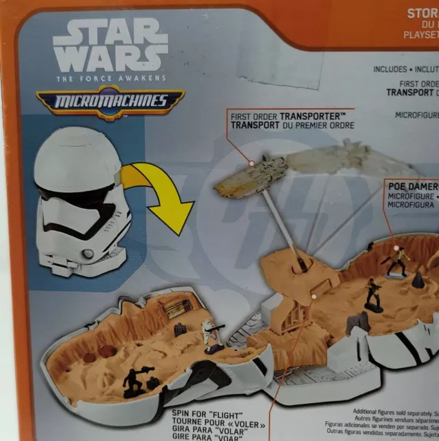 Star Wars MicroMachines The Force Awakens 1st Order Stormtrooper Playset Disney