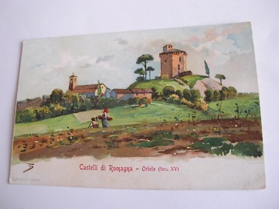 Castelli di Romagna Oriolo non spedita f Ravenna p. 