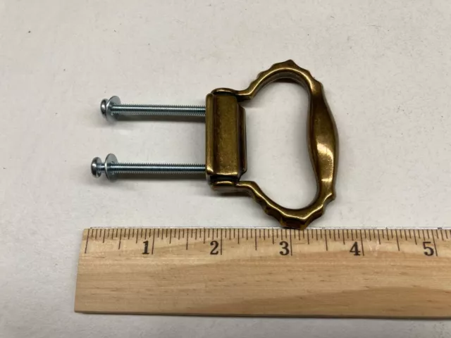 Carriage Clock Handle 2 1/8" x 2 7/8" x 5/8" depth 3