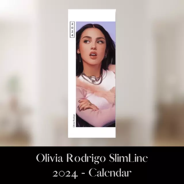 Olivia Rodrigo Slimline Fridge Calendar