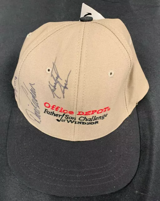 Snap Back Hat/Cap Hand Signed X3 Billy Casper David Graham Hubert Green 42020