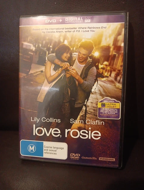 LOVE, ROSIE (DVD, 2014) Lily Collins, Sam Claflin, Cecilia Ahern