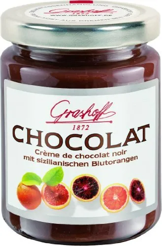 Grashoff Scuro Schokoladencreme Con Blutorangenöl 250g 3er Pack