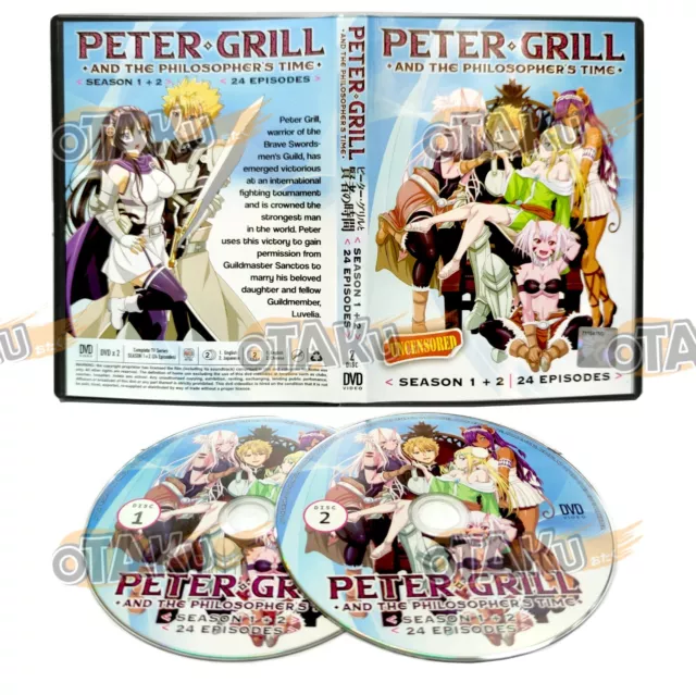 Animes In Japan 🎄 on X: INFO Capa do primeiro pacote Blu-ray/DVD da 2ª  temporada do anime Peter Grill to Kenja no Jikan (Peter Grill and the  Philosopher's Time), que inclui os