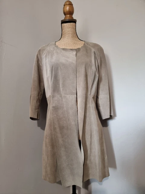 LA FéE MARABOUTéE Veste en cuir synthétique Dames T EU 36