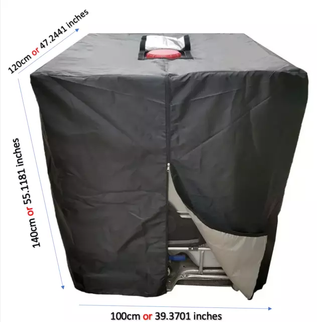 IBC Tote Cover for 330 Gallon 1250L Water Tank, Rain Barrel - 10 PACK- FREE SHIP