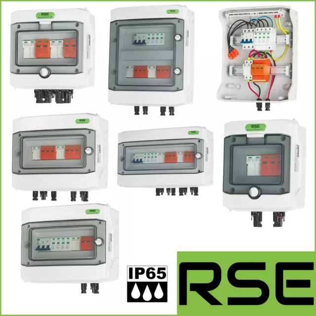 Rse Solar Anschlusskasten Photovoltaik Ac Dc 1-2-Strings Überspannungsschutz