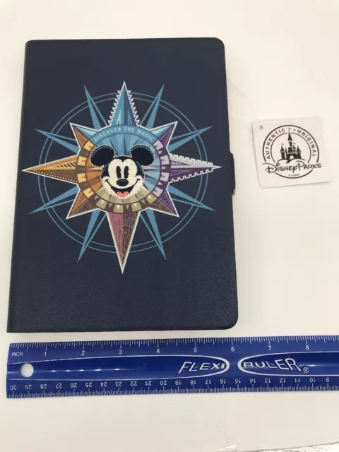 Disney Parks  Mickey Compass 7” Kindle iPad Tablet Case Embroidered Mickey