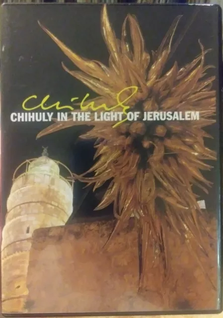 Chihuly In the Light of Jerusalem DVD  fine art glass blowing rare