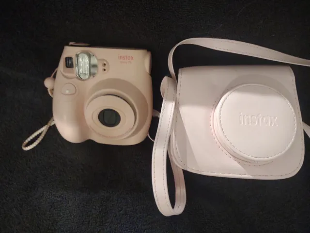 Mini cámara fotográfica instantánea moderna Nikon Instax mini 75 Fujifilm rosa