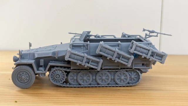 SOLIDO militaire semi-chenillé Allemand HANOMAG SdKfz