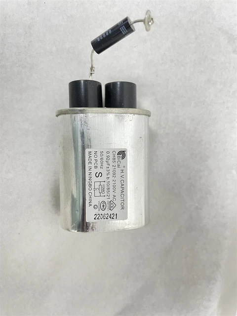 Condensateur haute tension 1MF 2100 V pour Micro-ondes ELECTROLUX