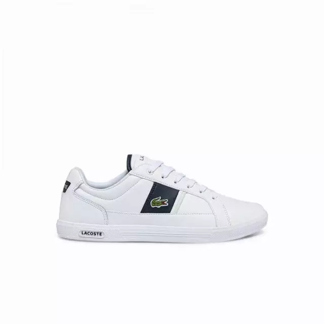 LACOSTE EUROPA TCL spm leather trainers white shoes mens 7 30spm000821g 69.99 PicClick UK