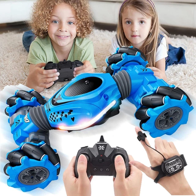 Hand Control Toy 4WD HAND GESTURE Sensing 360° RC Stunt Car Off-Road Remote Control ...