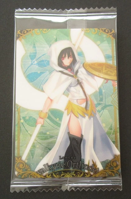 Fate Grand Order valkyrie R15 Card Part 7 FGO Wafer Bandai 2019 Japanese
