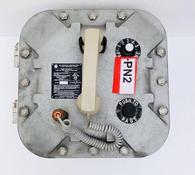 GAI-TRONICS 7085-001-UL Smart Hazardous Area Multi Festa Recinto Telefono