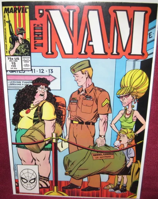 Nam #15 Marvel Comic 1988 Nm