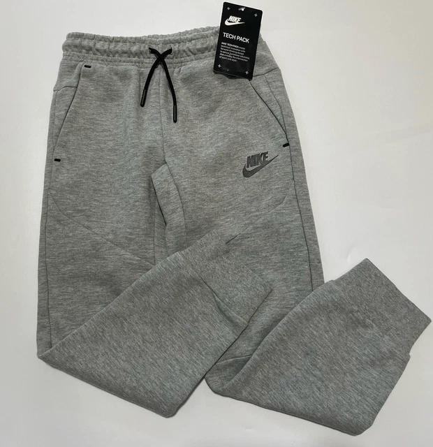 Pantaloni Da Jogger Nike Tech Pile Tech Pack Bambini Giovani Grigi Taglia L 6/7 Anni