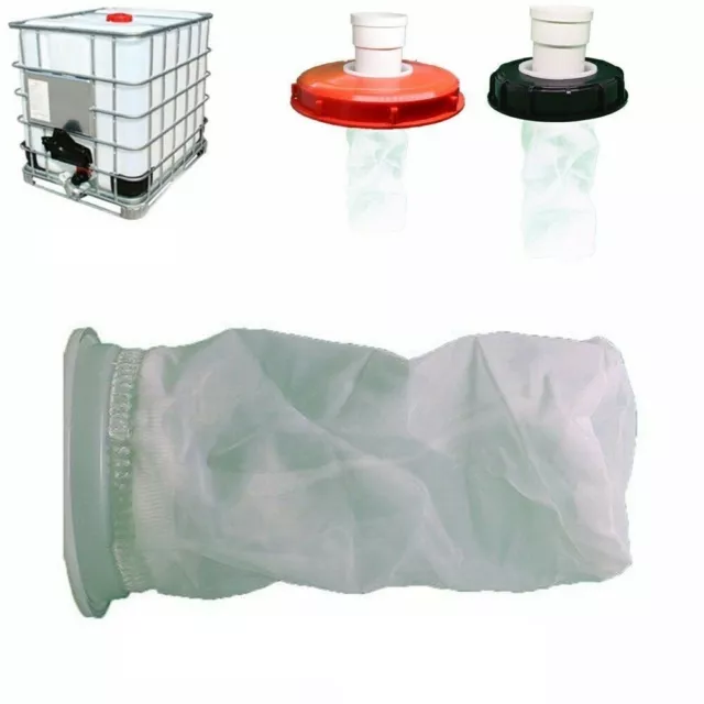 Praktischer IBC Filter mit eingebautem Filterbeutel für IBC Regenwassertanks