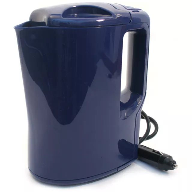 12V Electric Kettle Water Car Van Lorry Travel Portable Camping Jug 1 Litre Hot