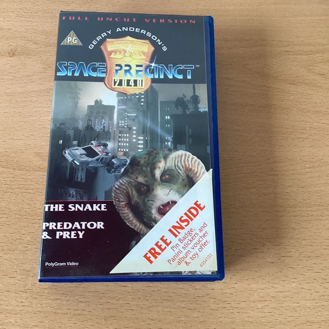 GERRY ANDERSON S SPACE Precinct 2040 VHS Video Full Uncut Version With gerry-anderson-s-space-precinct-2040-vhs-video-full-uncut-version-with
