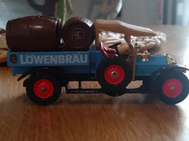 Streichholzschachtel Y-26 1948 Crosley Bier-LKW Lowenbrau Modelle von gestern 2