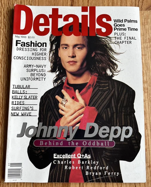 JOHNNY DEPP DETAILS Magazine May 1993 Robert Redford £12.13 - PicClick UK