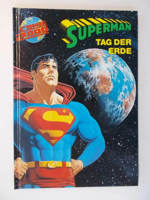 Comic 2000 - Nr 1. Superman - Tag der Erde (Hethke Verlag) HC / Z. 1