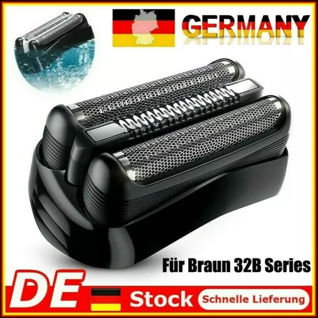 2X Für Braun 32B Series 3 320S 310S 3020S 330S 350CC Rasierer Kassette Scherkopf