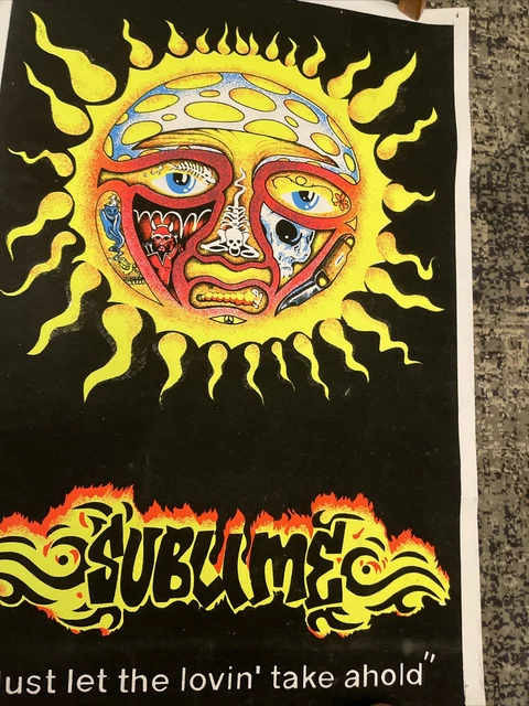 Sublime Black Light Poster Vintage
