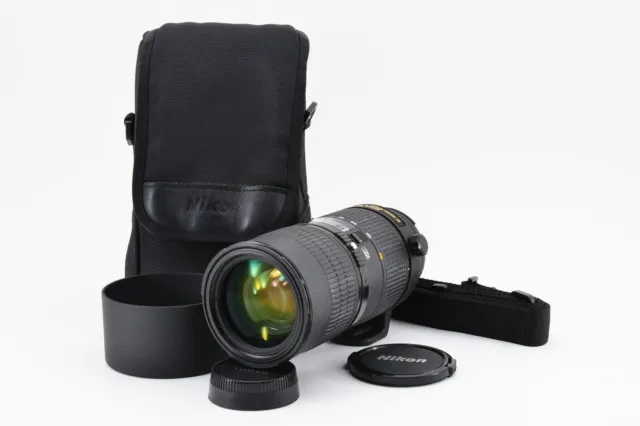 Nikon AF MICRO NIKKOR 70-180mm f/4.5-5.6 D ED Zoom Lens w/tripod Japan [Read] N8