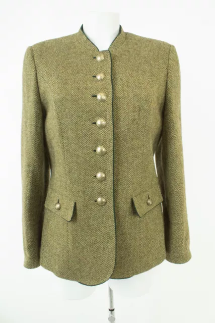 Giacca blazer tradizionale da donna HABSBURG taglia DE 42 lana multicolore