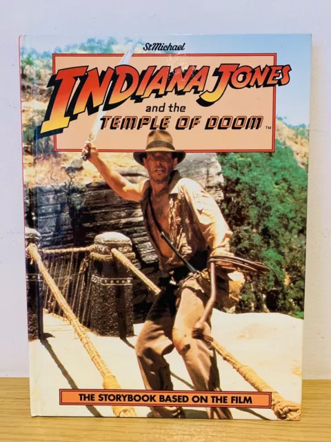 Indiana Jones : And The Temple of Doom  Annual  Book 1984  Storybook / Film Plot