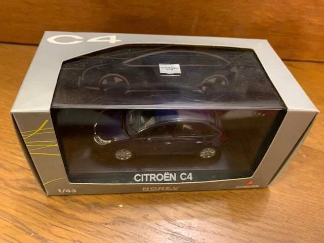 NOREV CITROEN C4 berline bleu oriental  en boite