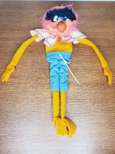 VTG JIM HENSON MUPPETS ANIMAL PUPPET DOLL Fisher Price # 854 Quaker Oats 1970s