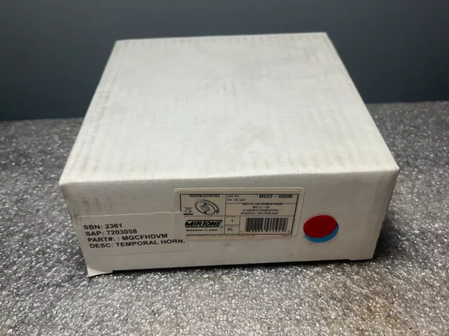 NEW IN BOX Edwards Miritone MGCF-HDVM Horn Strobe