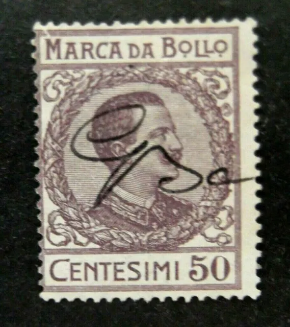 Italy-Revenue-50c Marca De Bollo-Used