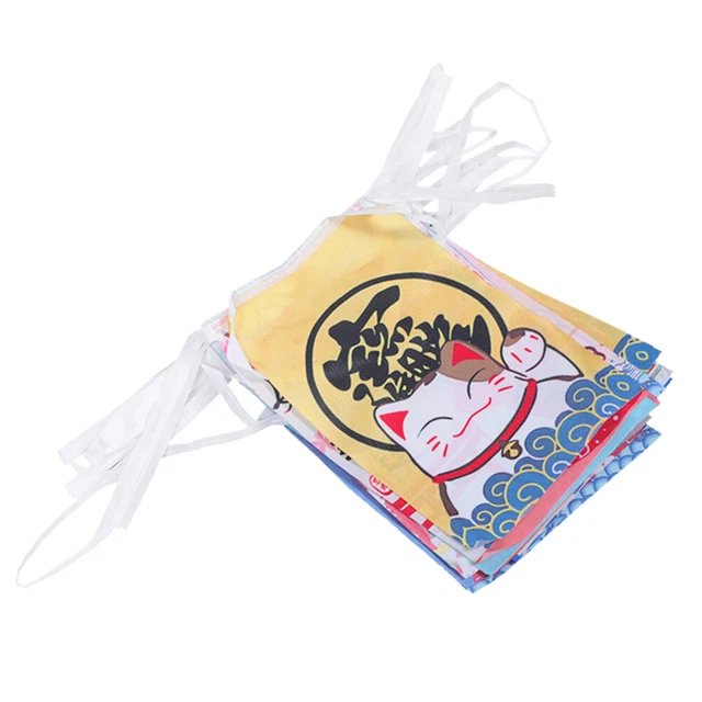 Bunting ghirlanda camino natalizio stile giapponese decorazione giapponese