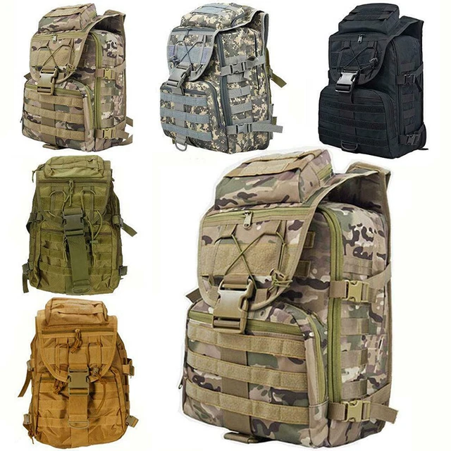 HUNTVP Militär-Rucksack – Taktischer Rucksack Für Jagd, Wandern, Outdoor & Militär-Enthusiasten
