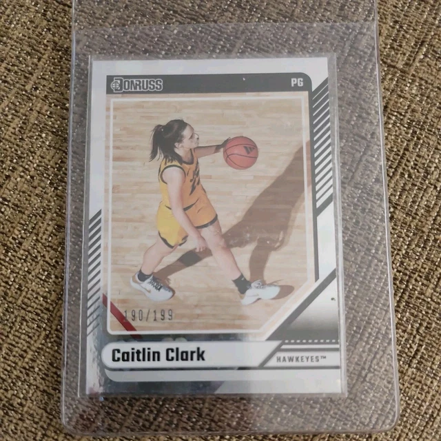 2024 PANINI CAITLIN Clark Collection - Caitlin Clark (RC) #d 190/199