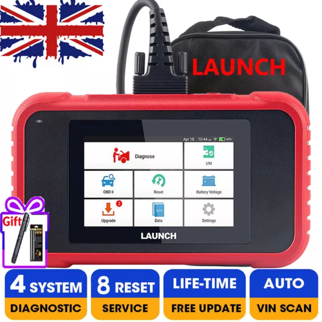 Launch CRP129E Car Diagnostic Tool OBD2 Scanner Code Reader DPF Regen -8 Reset