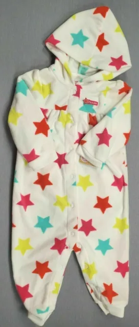 New Baby Girl Clothes Carter's 9 Month Fleece Bright Star Hooded Outfit